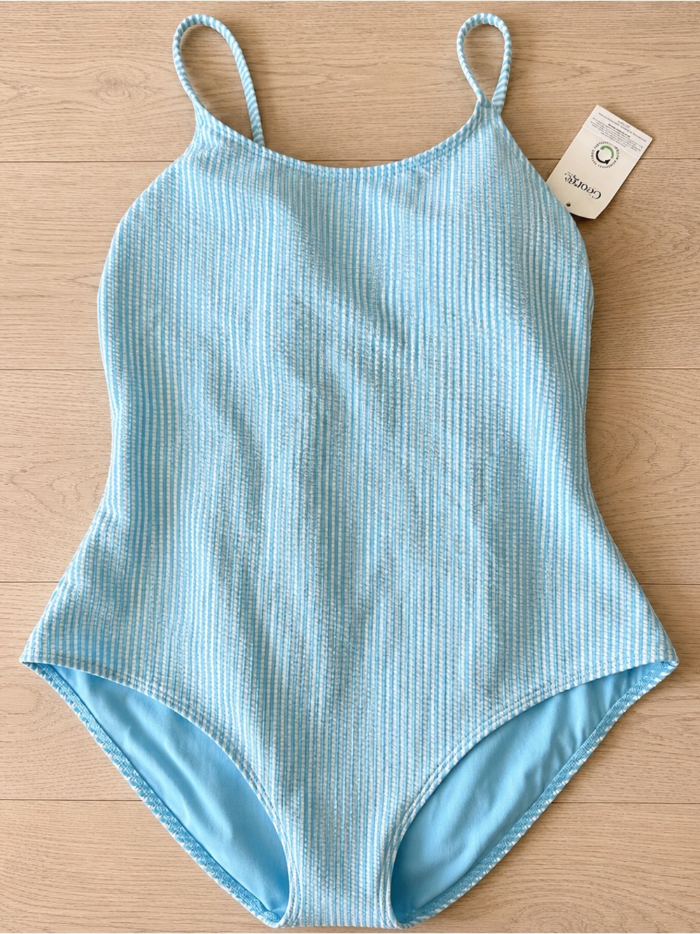 New George Women Swimsuit Blue